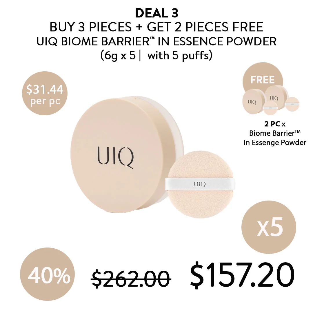 CLEARANCE SALE - [UIQ] Biome Barrier Essence Powder 6g | 1 Puff - Image 5