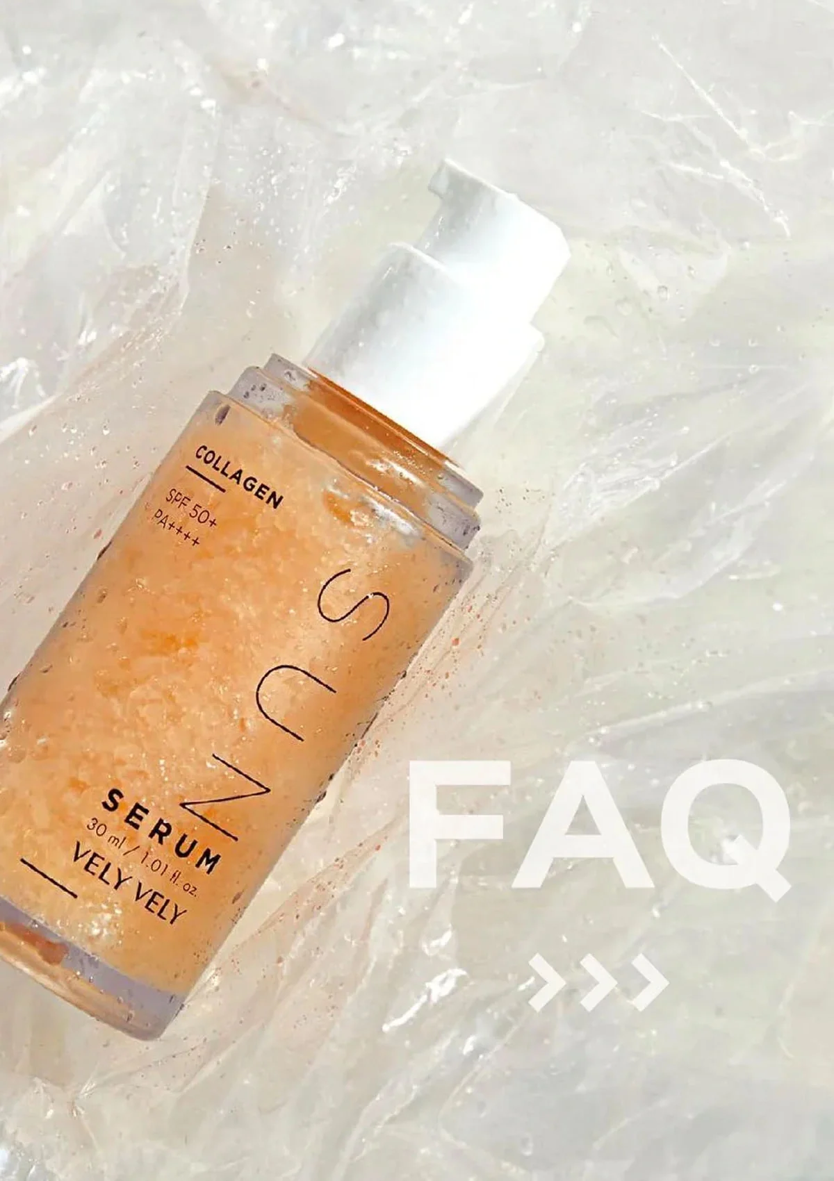 [VELY VELY] Collagen Sun Serum SPF 50+ PA++++  30ml - Image 15