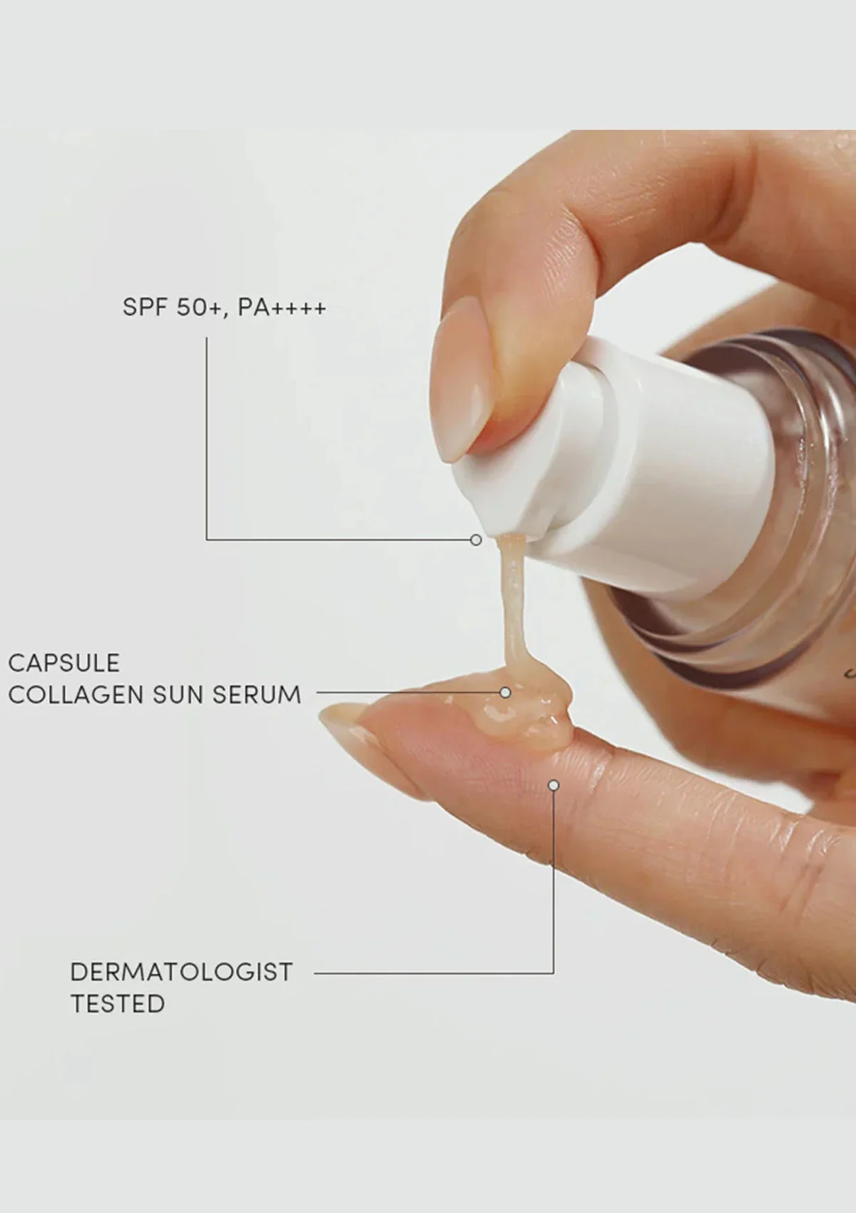 [VELY VELY] Collagen Sun Serum SPF 50+ PA++++  30ml - Image 9