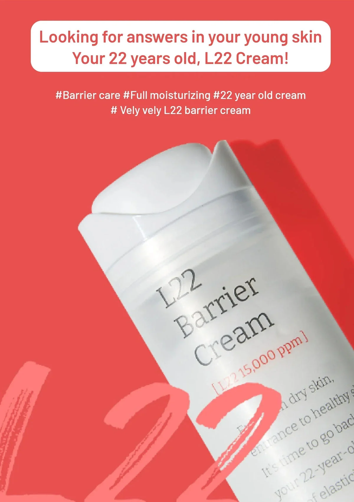 [VELY VELY] L22 Barrier Cream 50ml - Image 4