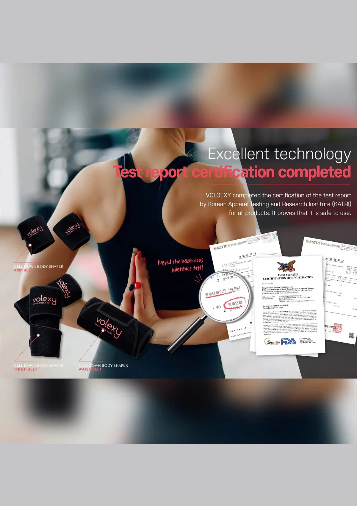 [VOLEXY] Cell Down Body Shaper Waist / Arm / Thigh Belts - Image 3