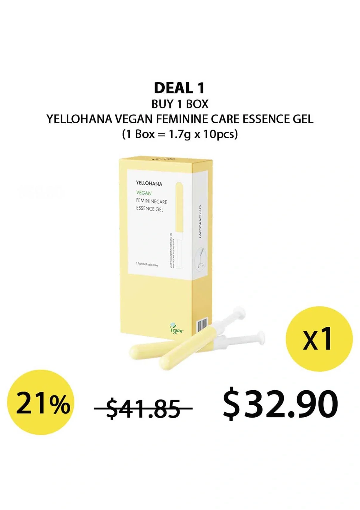[YELLOHANA] Vegan Feminine Care Essence Gel - Image 23